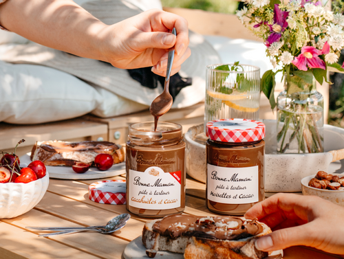 Duo de Pâtes à tartiner et son tartineur en métal - Bonne Maman - 2
