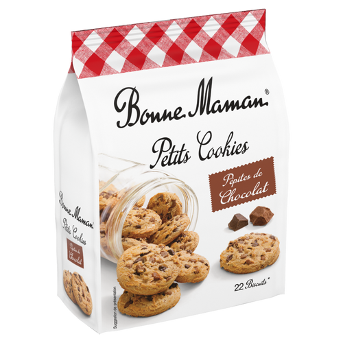 Petits cookies aux pépites de chocolat - Bonne Maman - 1