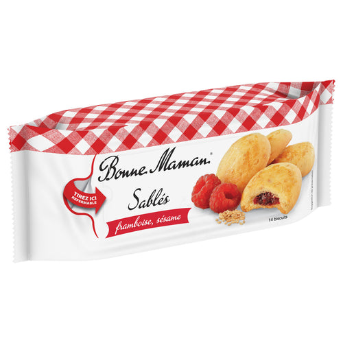 Sablés framboise, sésame - Bonne Maman - 1
