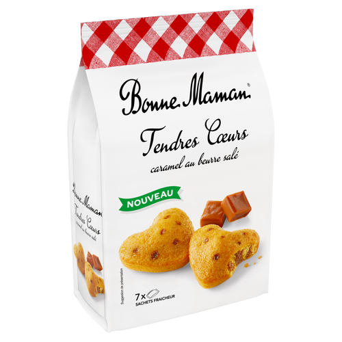 Les Tendres Cœurs au caramel beurre salé - Bonne Maman - 1
