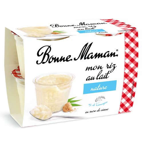 Riz au lait Nature - Bonne Maman - 1