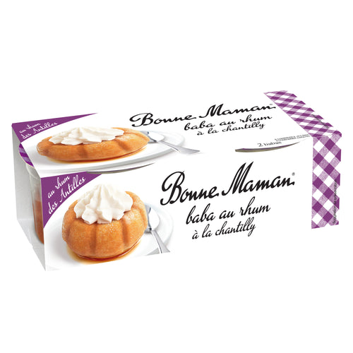 Baba au rhum à la crème chantilly - Bonne Maman - 1
