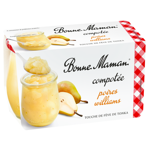 Compotée poires williams fève tonka - Bonne Maman - 1