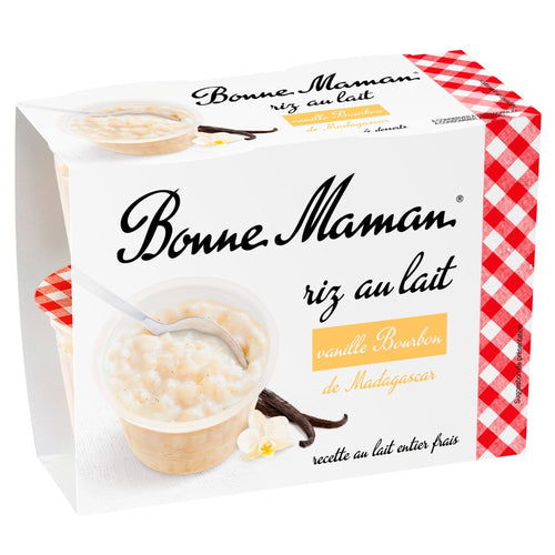 Riz au lait à la vanille Bourbon de Madagascar - Bonne Maman - 1