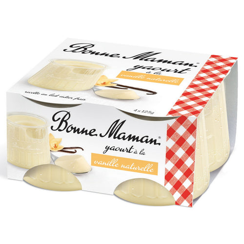 Yaourt à la vanille naturelle - Bonne Maman - 1