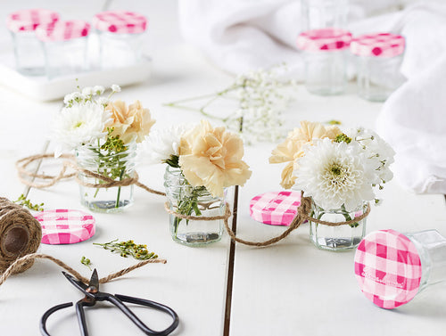 Lot de 15 petits pots - rose - Bonne Maman - 3