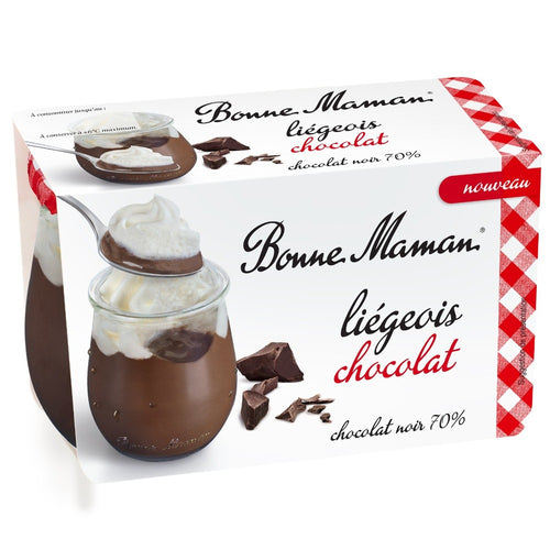 Liégeois au chocolat - Bonne Maman - 1