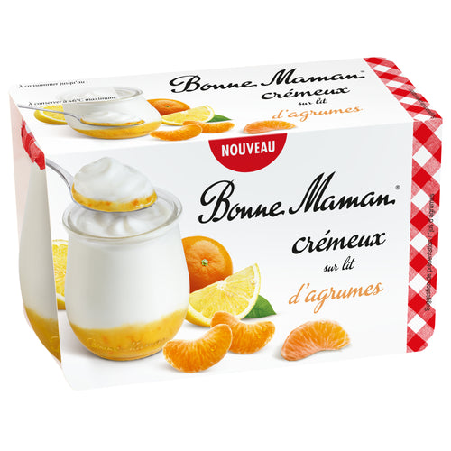 Crémeux sur lit d'agrumes - Bonne Maman - 1