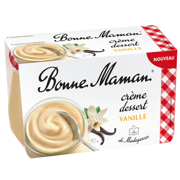 Crème dessert vanille de Madagascar