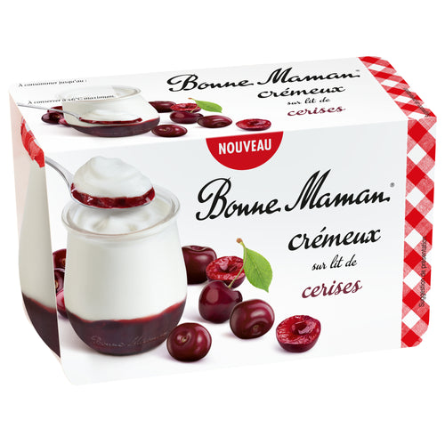 Crémeux sur lit de cerises - Bonne Maman - 1