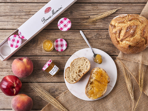 Confiture de Nectarines Blanches & Pêches - Bonne Maman - 3