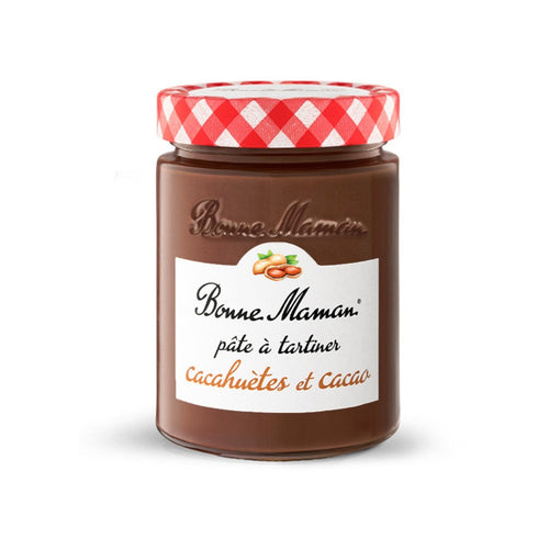 Pâte à tartiner cacahuètes et cacao - grand format - Bonne Maman - 1