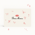 E-Carte cadeau Bonne Maman