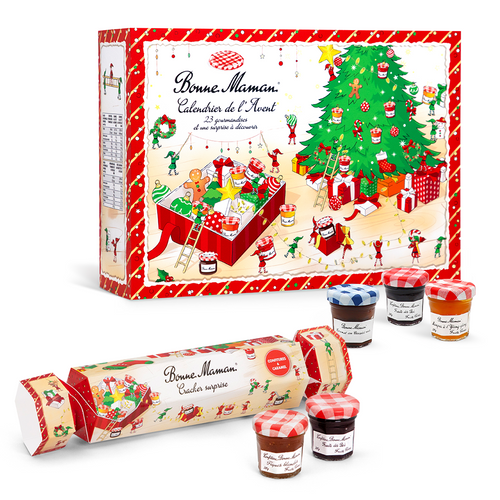 Calendrier de l'Avent et Crackers confitures - Bonne Maman - 1