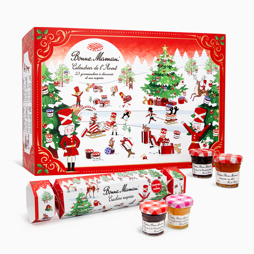 Calendrier de l'Avent + Crackers confitures - Bonne Maman - 1