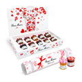 Coffret "un pot, beaucoup d'amour" et papillote confitures