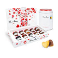 Coffret "un pot, beaucoup d'amour" et Tendres Cœurs au chocolat
