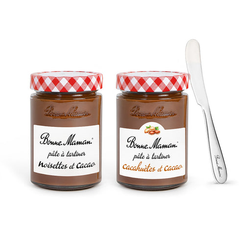 Duo de Pâtes à tartiner et son tartineur en métal - Bonne Maman - 1