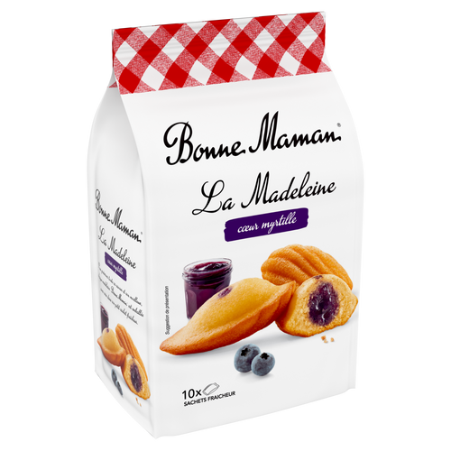 La Madeleine coeur myrtille - Bonne Maman - 1