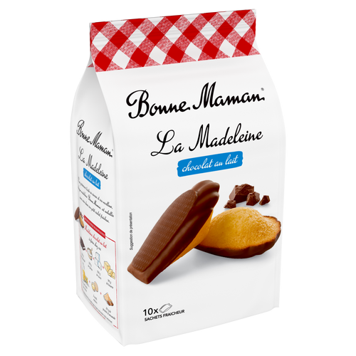 La Madeleine chocolat au lait - Bonne Maman - 1