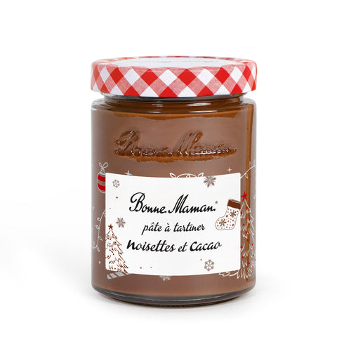 Pâte à tartiner noisettes et cacao - édition Noël - Bonne Maman - 1