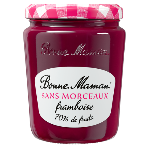 Confiture de Framboise SANS MORCEAUX - Bonne Maman - 1