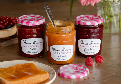 Confiture de Fruits Exotiques SANS MORCEAUX et son tartineur - Bonne Maman - 1
