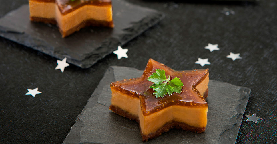 Cheesecake au foie gras et à la Confiture de Figues